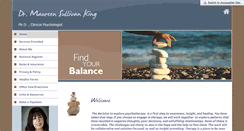 Desktop Screenshot of drkingtherapy.com